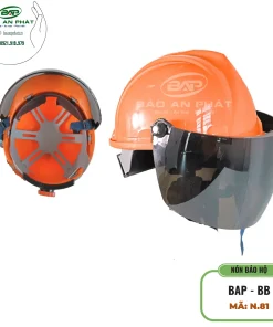 Mũ Bảo Hộ Gắn Kính Che Mặt - Ảnh 13