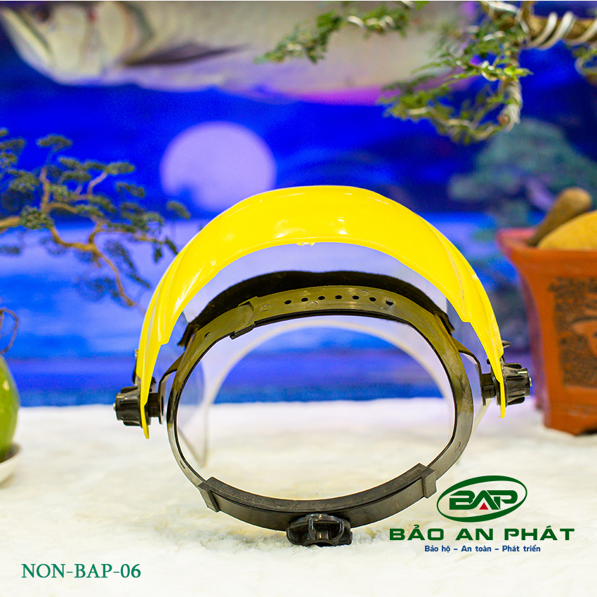Mũ Bảo Hộ Gắn Kính Che Mặt - Ảnh 4